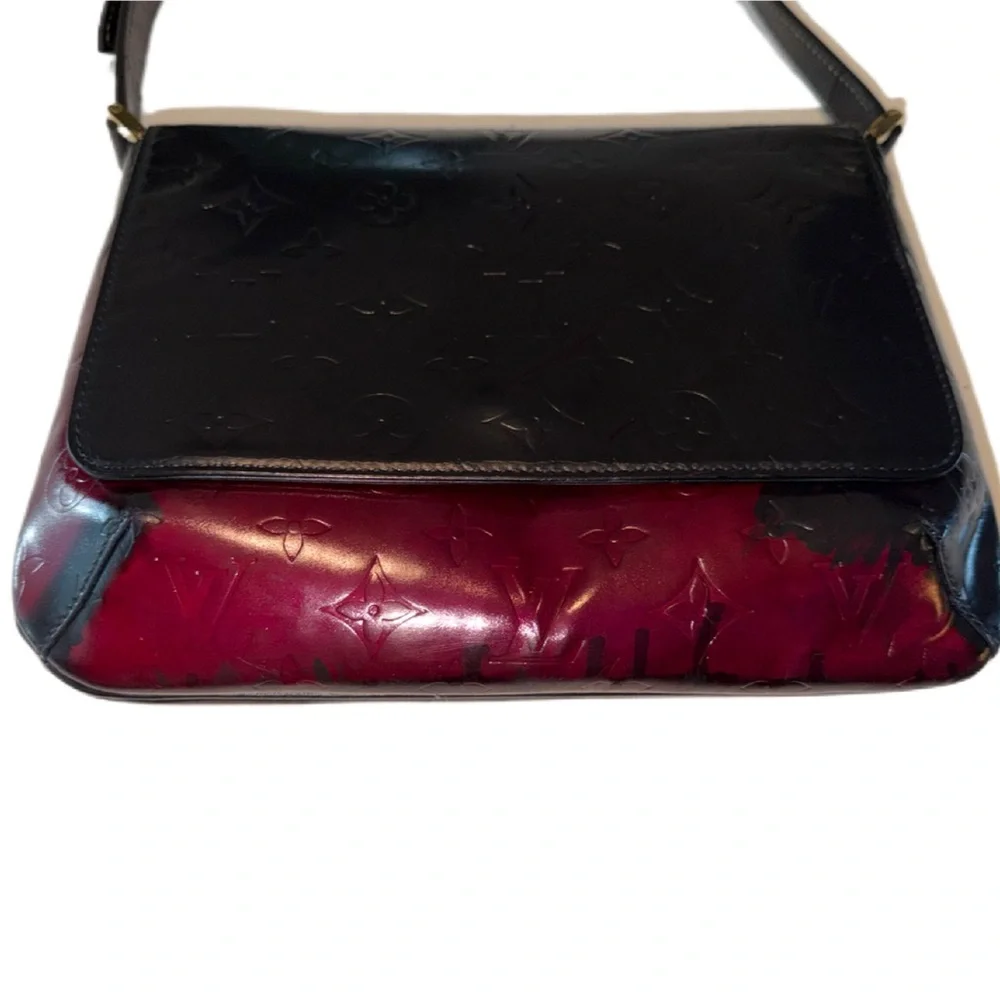 Louis Vuitton Shoulder Bag Monogram Vernis Thompson Street Vintage PROJECT - Picture 4 of 14